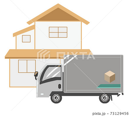 引っ越し 2階建て(線無し) 引っ越し 2階建て(線無し) 73129456