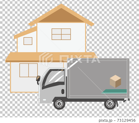 引っ越し 2階建て(線無し) 引っ越し 2階建て(線無し) 73129456