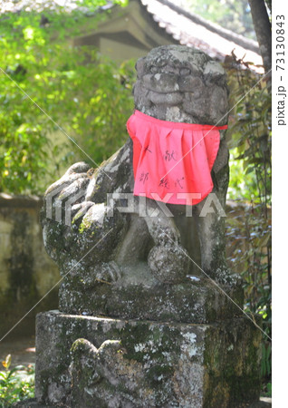 狛犬(吽形像)像(秦神社/高知県高知市長浜) 狛犬(吽形像)像(秦神社/高知県高知市長浜) 73130843