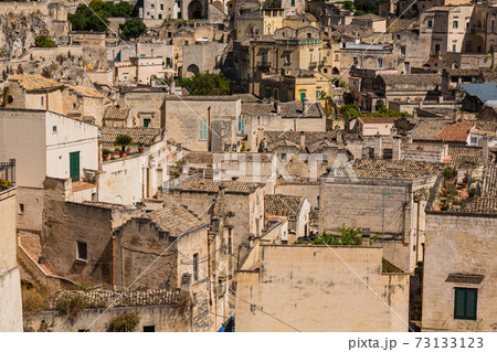 イタリア　マテーラの洞窟住居 73133123