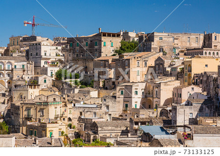 イタリア　マテーラの洞窟住居 73133125