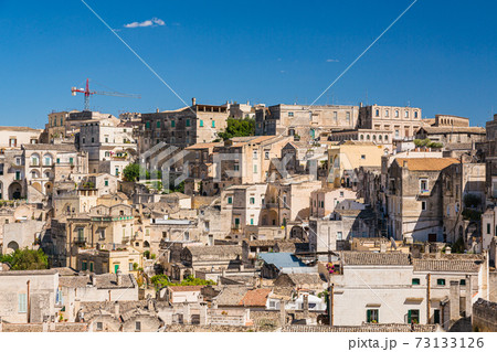 イタリア　マテーラの洞窟住居 73133126