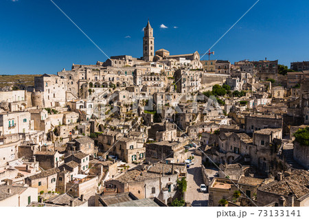イタリア マテーラの洞窟住居とマテーラ大聖堂 イタリア マテーラの洞窟住居とマテーラ大聖堂 73133141