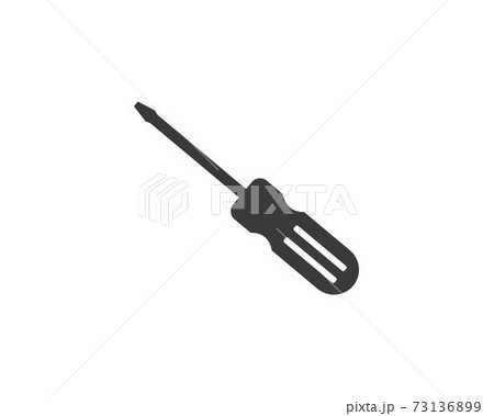 screwdriver logo icon vector design 73136899