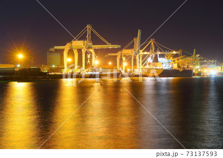 港の夜景 73137593