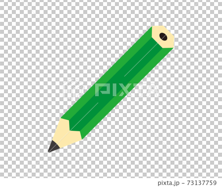 エンピツのベクターイラスト　鉛筆　筆記用具 73137759
