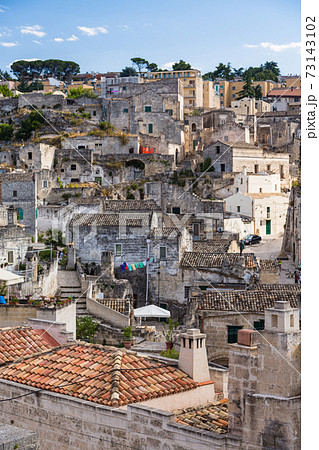 イタリア　マテーラの旧市街 73143102