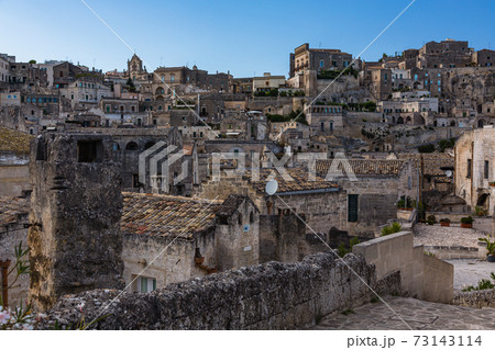 イタリア　マテーラの旧市街 73143114