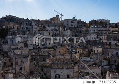 イタリア　マテーラの洞窟住居 73143235