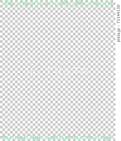 優しい水彩の葉っぱのフレーム6 73144130