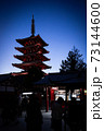 浅草寺の五重塔　Five-Storied Pagoda 73144600