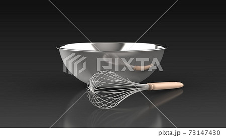 Whisk And Bowl のイラスト素材