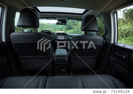 Off road car in the rainy nature Off road car in the rainy nature 73149126
