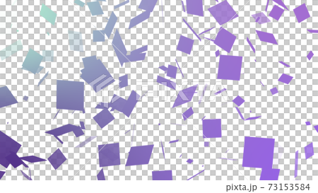 CG Square Colorful square confetti CG Square Colorful square confetti 73153584