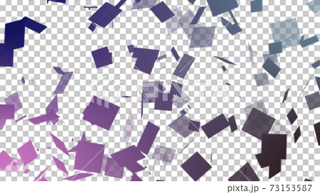CG Square Colorful square confetti 73153587