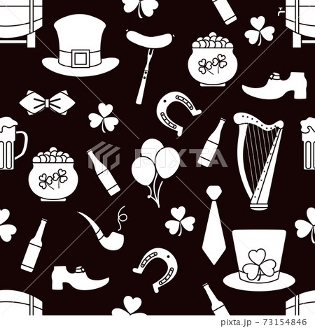 Vector Pattern St. Patrick's Day Ireland Irish 73154846