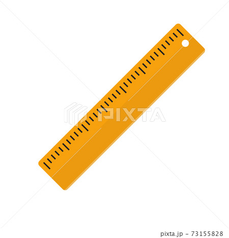 Flat Ruler icon. Isolated rule icon for your web design. Vector Illustration EPS10 73155828