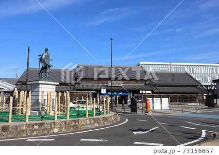 千葉 香取 丸ポストのある風景(JR佐原駅) 千葉 香取 丸ポストのある風景(JR佐原駅) 73156657
