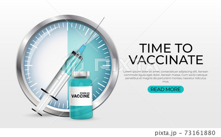 Time to vaccinate 2021 concept.Coronavirus vaccination concept. Vector Illustration EPS10 Time to vaccinate 2021 concept.Coronavirus vaccination concept. Vector Illustration EPS10 73161880