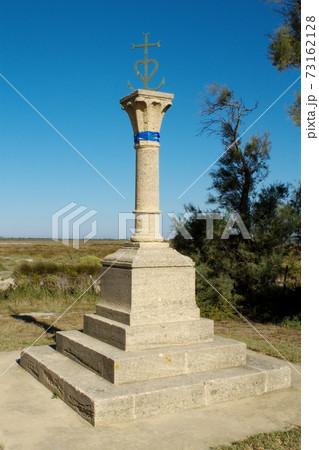 Camargue cross, Saintes-Maries-de-la-mer, France Camargue cross, Saintes-Maries-de-la-mer, France 73162128