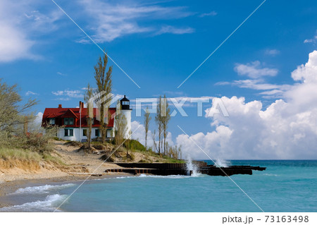 Point Betsie Lighthouse, built in 1858 Point Betsie Lighthouse, built in 1858 73163498