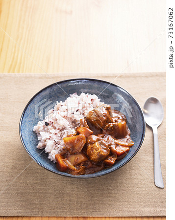 サバ缶カレーライス 雑穀米 サバ缶カレーライス 雑穀米 73167062
