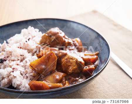 サバ缶カレーライス 雑穀米 サバ缶カレーライス 雑穀米 73167066