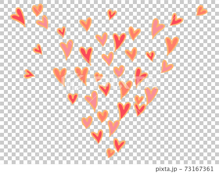 Illustration of the background where the heart dances Illustration of the background where the heart dances 73167361