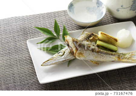 カマスの塩焼き25 73167476