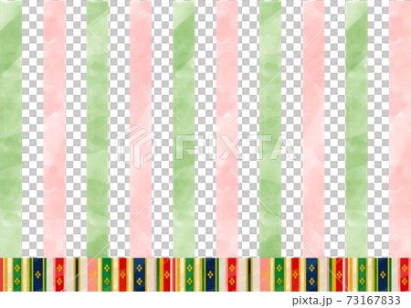 Hinamatsuri spring color background material 73167833