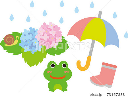 梅雨の素材 73167888