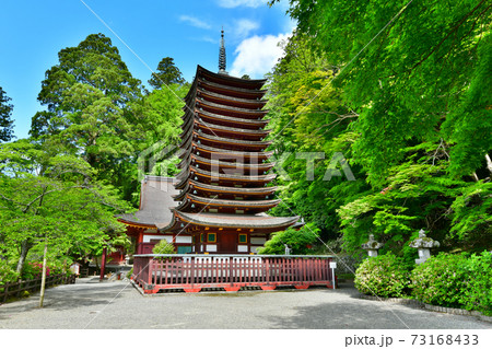 新緑の談山神社 新緑の談山神社 73168433