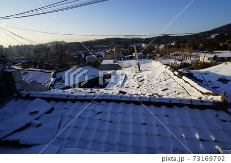 冬 風景 積雪 73169792