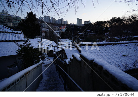 風景 冬 雪景色 73170044