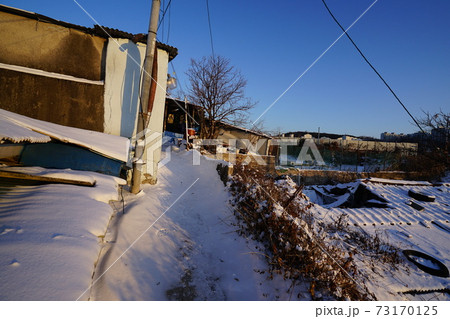 風景 冬 雪景色 73170125