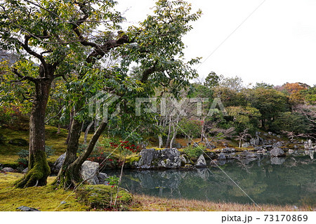 嵐山の日本庭園 嵐山の日本庭園 73170869