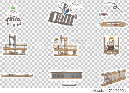 ami美大島Tsu從壓印到編織的工藝插圖 73170964