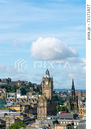 Edinburgh Scotland Skyline ,viewed from Calton Hill 73171827