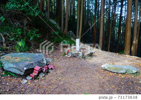 飯能アルプス　天覚山下の両峯神社跡 73173638