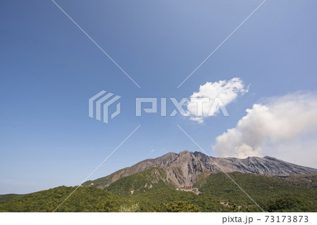 桜島の噴煙 73173873