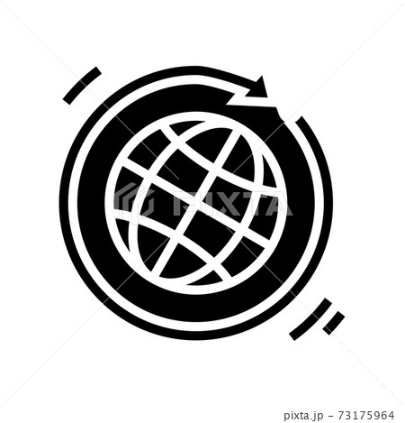 worldwide circular economy glyph icon vector illustration worldwide circular economy glyph icon vector illustration 73175964