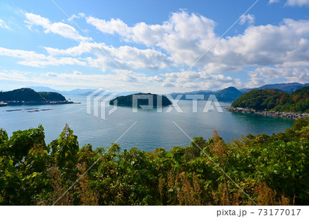 伊根の舟屋　伊根湾　眺望 73177017