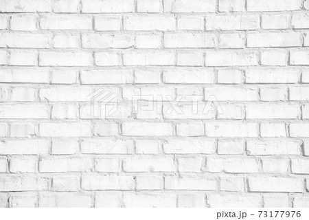 White grunge brick wall texture background 73177976