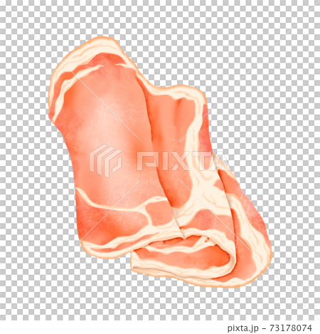 Ingredients-Meat Pork loin slice (raw) ③ (Last) Can also be used for hot pots, bento boxes, and cooking images Combination series Ingredients-Meat Pork loin slice (raw) ③ (Last) Can also be used for hot pots, bento boxes, and cooking images Combination series 73178074