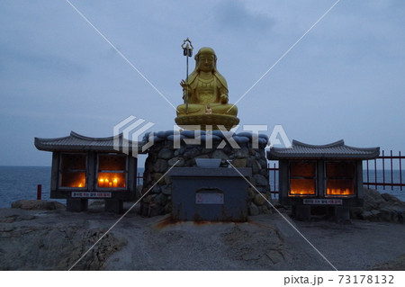 韓国 海雲台 海東龍宮寺 韓国 海雲台 海東龍宮寺 73178132