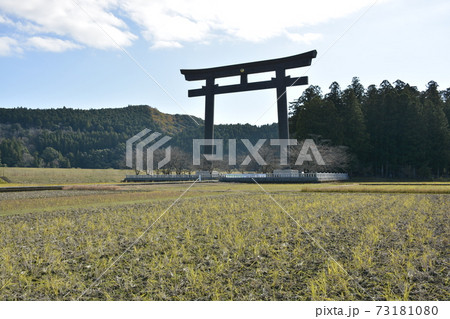 【和歌山県田辺市】本宮大社の大鳥居 73181080