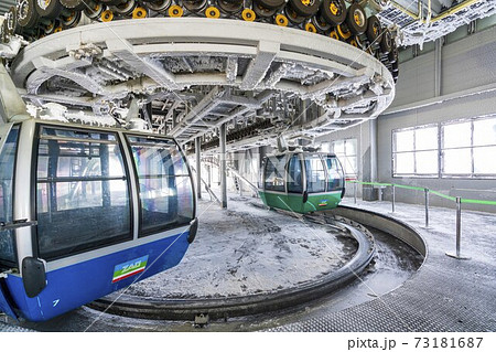 蔵王ロープウェイ 山頂線 地蔵山頂駅乗り場 蔵王ロープウェイ 山頂線 地蔵山頂駅乗り場 73181687
