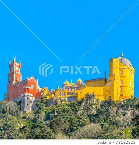 Pena National Palace,  Sintra, Lisbon, Portugal. 73182525