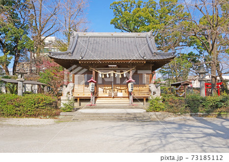 大分城北側にある松栄神社の社殿 大分城北側にある松栄神社の社殿 73185112