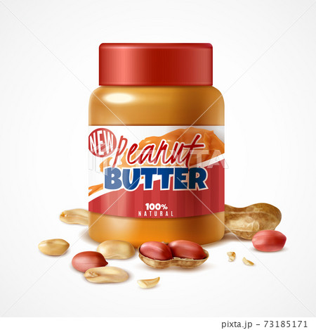 Peanut Butter Jar Composition 73185171